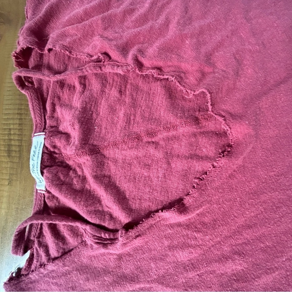 We the Free (Free People) Linen Blend Over U Top - Picture 9 of 12
